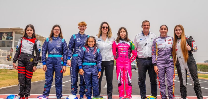 Pilotas da FIA Girls on Track Brasil brigam por uma das 36 vagas do Campeonato Brasileiro de Kart