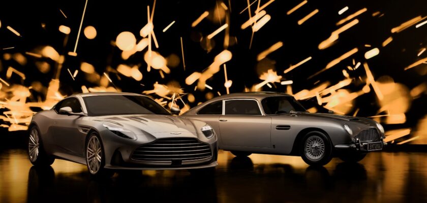 Aston Martin banhado a ouro: novo DB12 Goldfinger Edition remete aos filmes 007