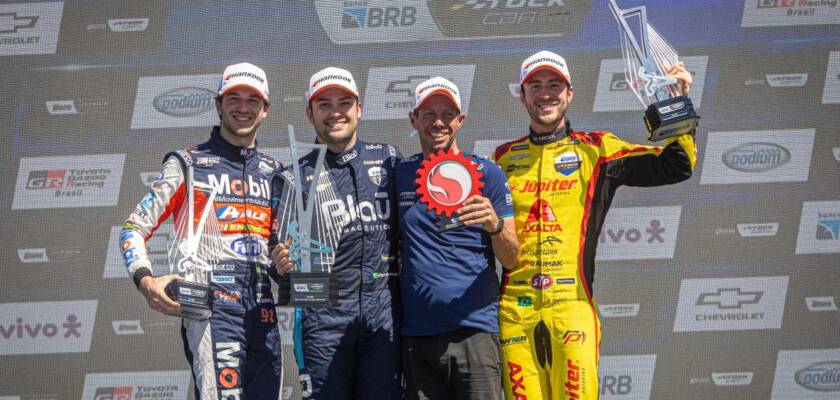 Gabriel Casagrande conquista pódio em El Pinar e assume liderança da Stock Car na pontuação com descartes