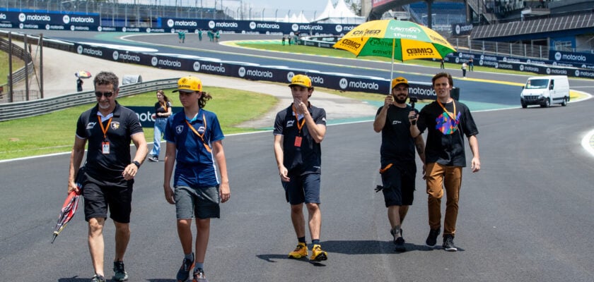 Pilotos da Fórmula 4 realizam “primeiro contato” com a reformulada pista de Interlagos