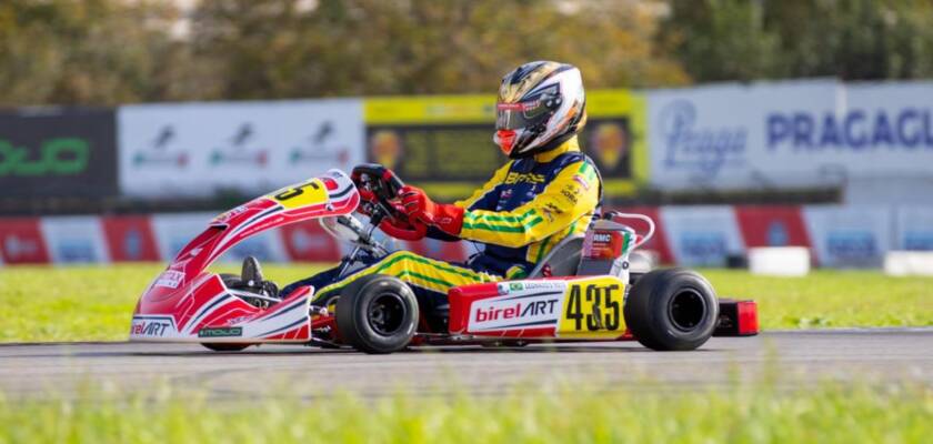 Destaque da Nascar Brasil, Léo Reis pode se tornar o primeiro brasileiro a ser campeão mundial de Rotax DD2