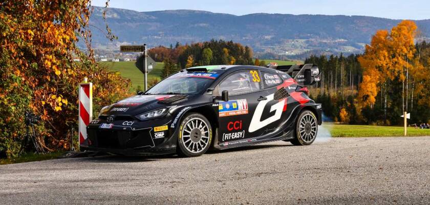 WRC: TOYOTA GAZOO Racing diminui distância para o líder e segue com chances de título após 2º lugar no Rally da Europa Central