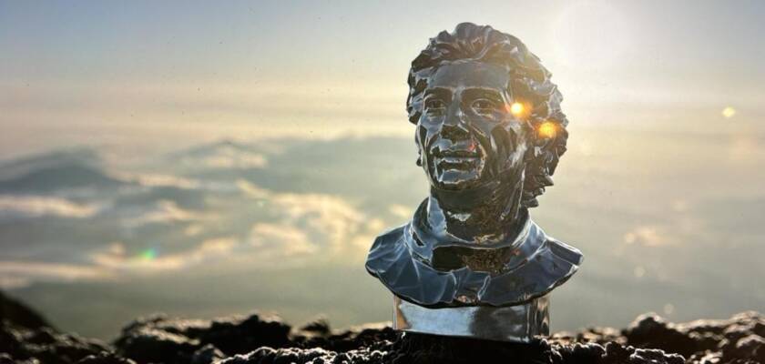 Uma escultura de Ayrton Senna no topo do Monte Fuji: a busca pelo fotógrafo Norio Koike no Japão