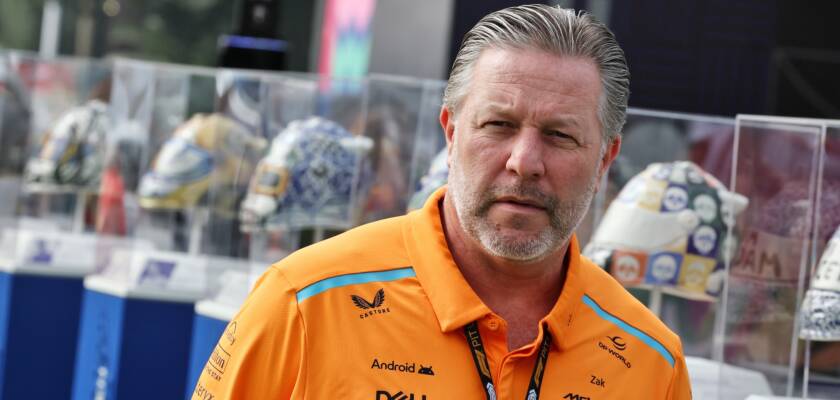 F1: Zak Brown reflete sobre decisões da McLaren e aprendizado na luta pelo título