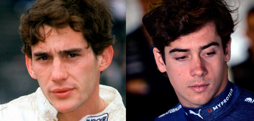 Franco Colapinto e a essência de Ayrton Senna: semelhança física que encantou a F1