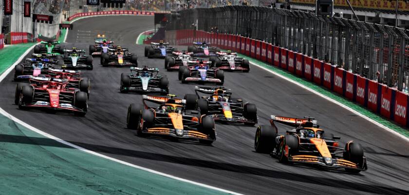 F1: Norris vence sprint do GP de São Paulo depois de ordens da McLaren