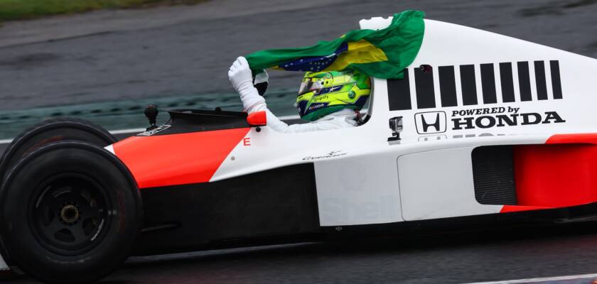 F1: “Não vamos falar do W15”, disse Hamilton após homenagem a Senna em Interlagos