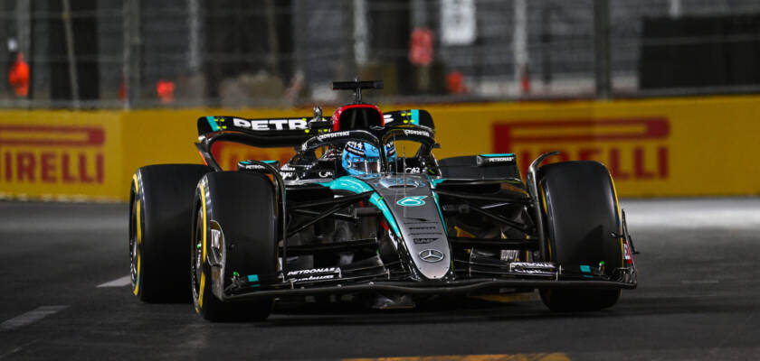 F1: Russell admite surpresa com vantagem da Mercedes em Las Vegas