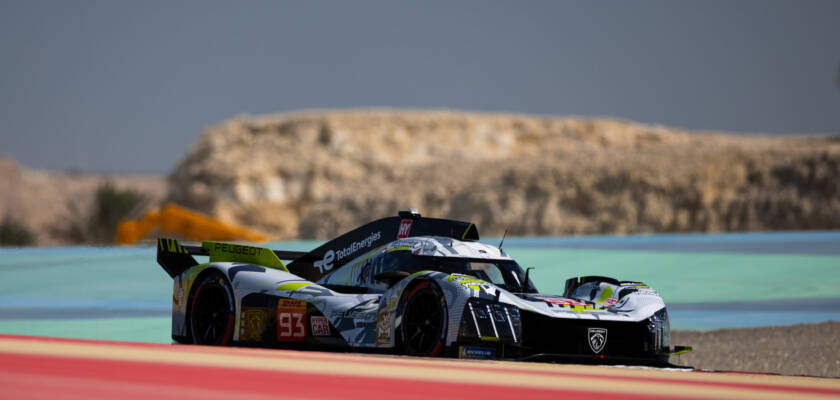 WEC: Vergne coloca Peugeot na frente no último treino livre no Bahrein