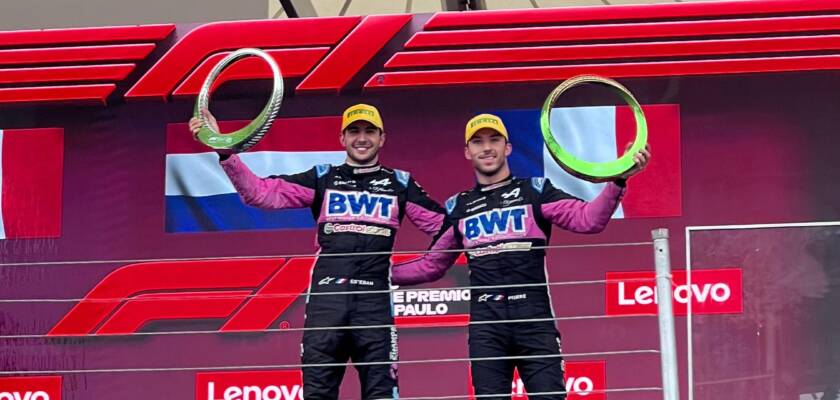 Esteban Ocon e Pierre Gasly