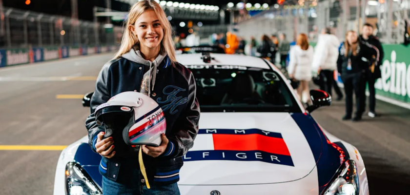 Larsen assina com Tommy Hilfiger para F1 Academy em 2025