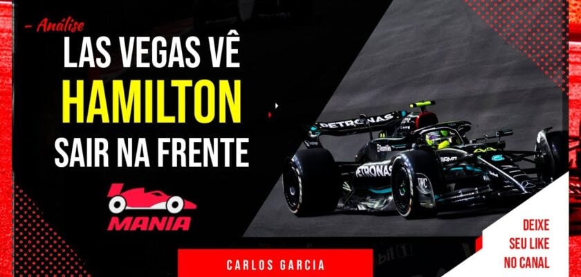 Vídeo: Pintou o favorito? Hamilton sai na frente nos dois treinos livres da F1 em Las Vegas