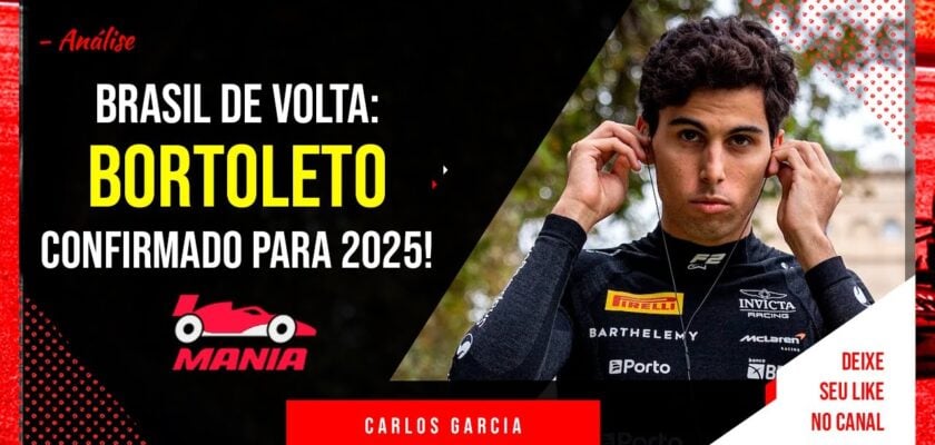 Vídeo: Brasil de volta à F1; Sauber confirma Bortoleto para 2025, que chega em ótimo momento