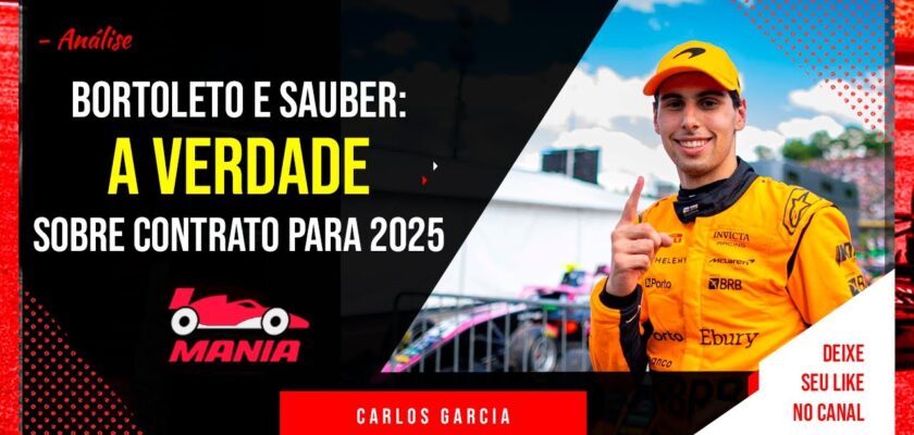 Vídeo: Bortoleto e Sauber, saiba o que há de verdadeiro sobre a volta do Brasil para a Fórmula 1!