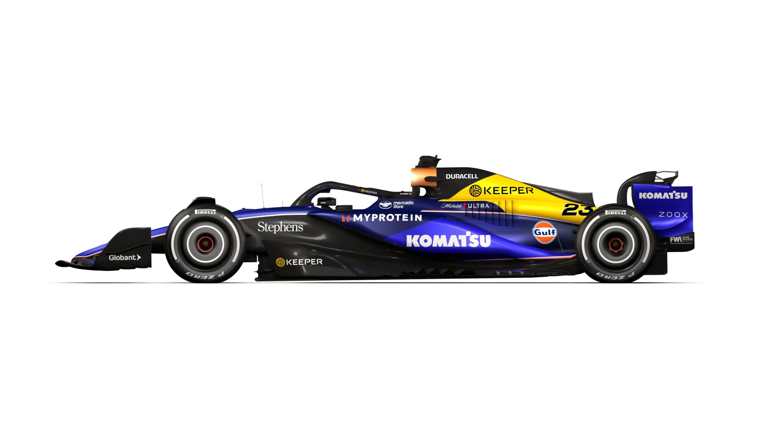 F1: Williams apresenta pintura especial para o GP de Las Vegas