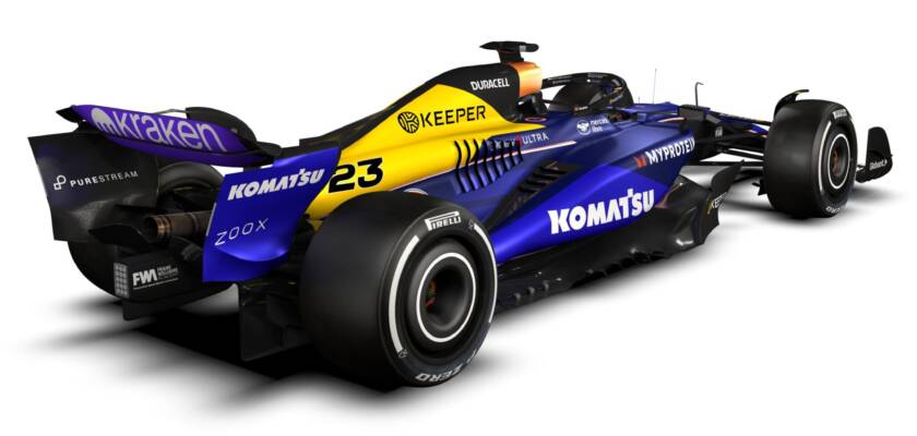 F1: Williams apresenta pintura especial para o GP de Las Vegas