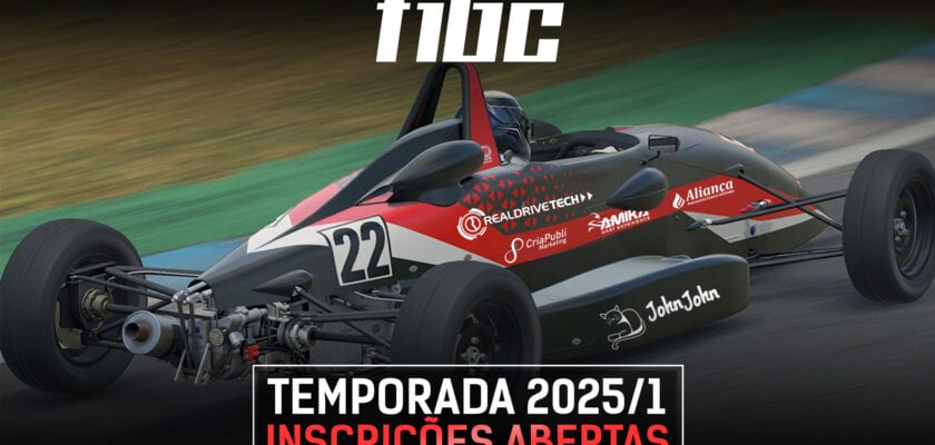 F1BC Esports abre inscrições para pilotos em 2025