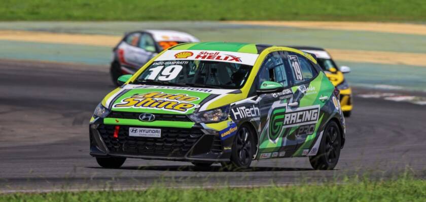 Enzo Gianfratti conquista segundo lugar em Goiânia após largar na oitava colocação da Copa HB20