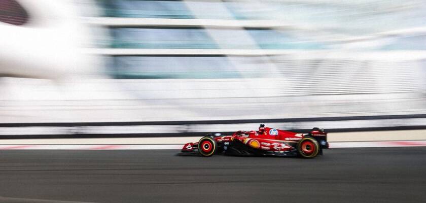 F1: Leclerc é mais rápido do TL1 em Abu Dhabi. Drugovich é 9º