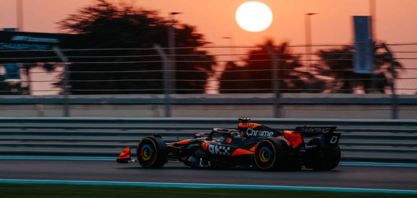 F1: Piastri é mais rápido e puxa dobradinha da McLaren no TL3 de Abu Dhabi