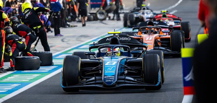 F2: Dino Beganovic se destaca com P5 na classificação em Abu Dhabi