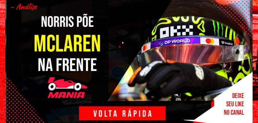 Vídeo: Pole de Norris na F1 e chances de Bortoleto na F2