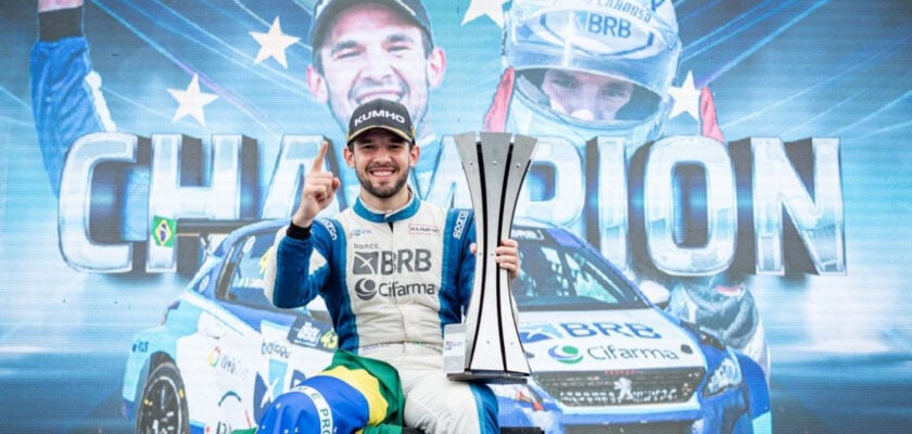 Com Grand Chelem, Pedro Cardoso é campeão do TCR South America