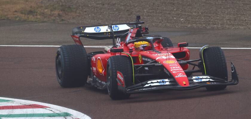 Fórmula 1: Hamilton encerra primeiro teste com a Ferrari após 30 voltas em Fiorano