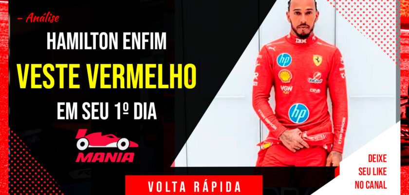 Volta Rápida: Bortoleto na pista, Hamilton inicia jornada com Ferrari e muito mais