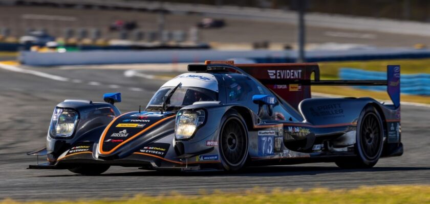 Pietro Fittipaldi larga na quarta colocação nas 24 Horas de Daytona com a Pratt Miller na LMP2