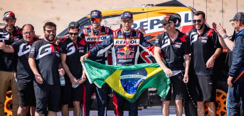 Lucas Moraes vence etapa final do Dakar 2025 e termina prova com duas vitórias em especiais pela TOYOTA GAZOO Racing