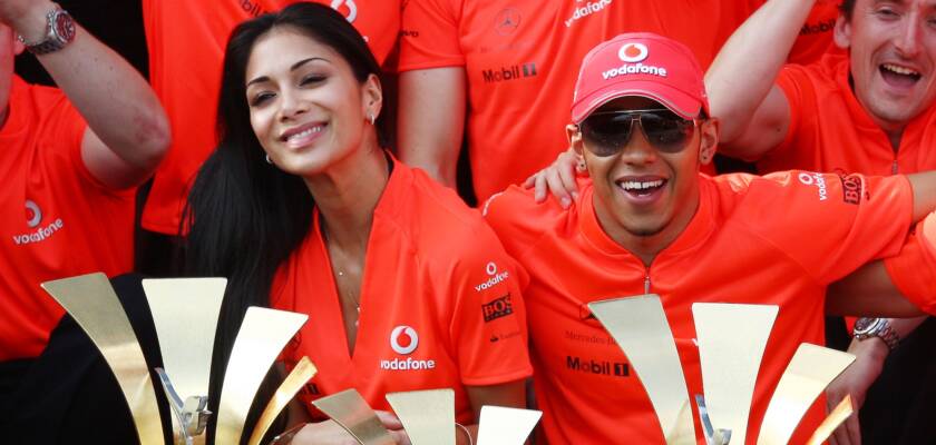 F1: Impacto do namoro com Nicole Scherzinger no desempenho de Hamilton é relembrado