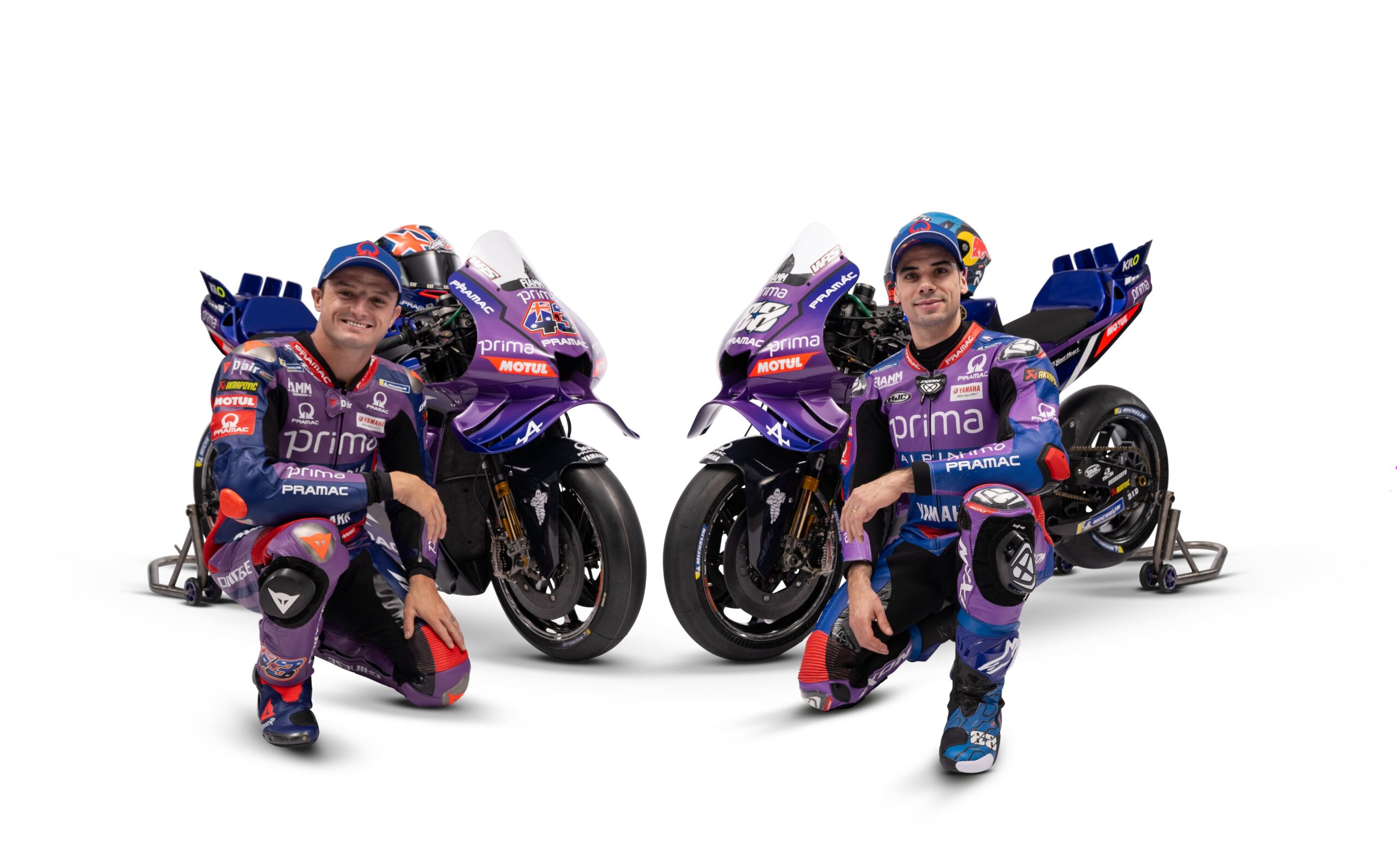 Lançamento Pramac Yamaha 2025 - Miguel Oliveira e Jack Miller