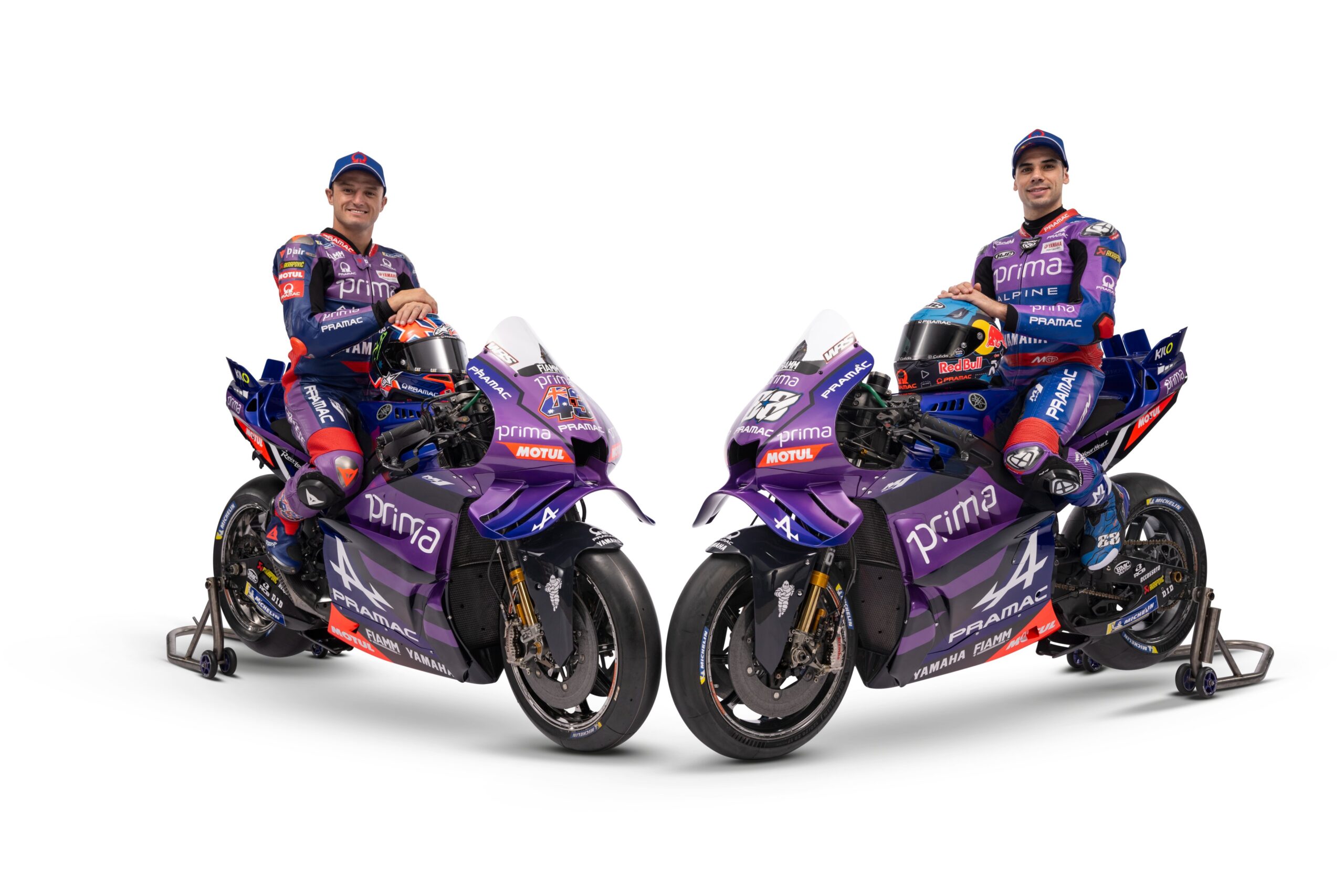 Lançamento Pramac Yamaha 2025 - Miguel Oliveira e Jack Miller