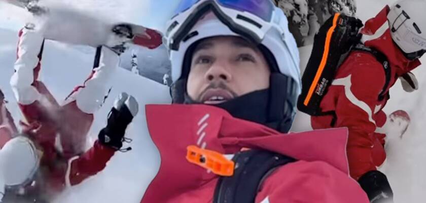 F1: Hamilton pratica heliskiing com Shaun White e agita redes sociais