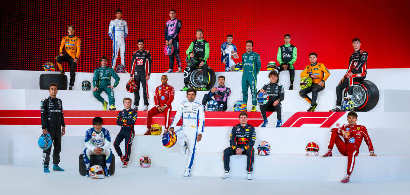 Fórmula 1: Foto oficial do grid da F1 2025 destaca reformulação nas equipes e estreias