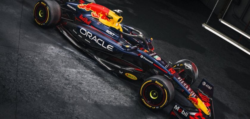 F1: Red Bull vem sem mudanças e apresenta pintura tradicional para 2025