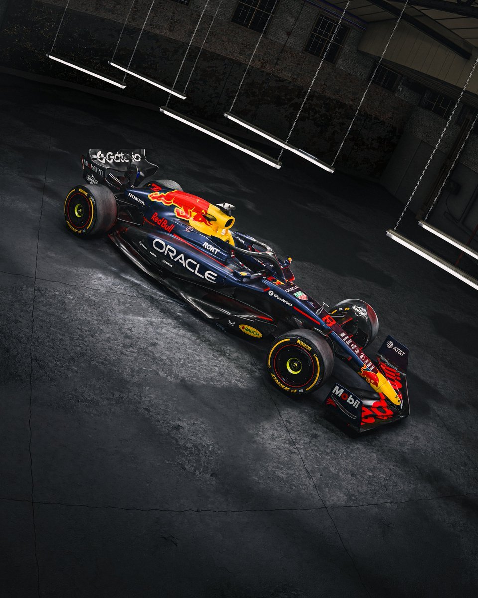 F1: Red Bull vem sem mudanças e apresenta pintura tradicional para 2025